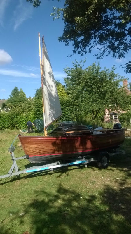 Clinker built fishing boat for sale