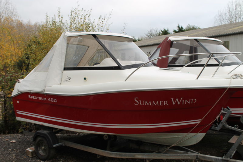 Spectrum 480 Pilothouse Fishing Boat for sale for £7,999 ...