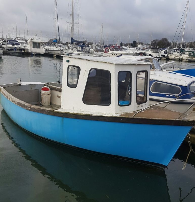 21ft grp fishing / work boat. for sale for £2,000 in uk