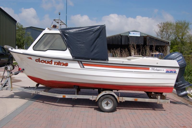 alaska 500 cuddy fishing boat, yamaha 60hp 4 stroke