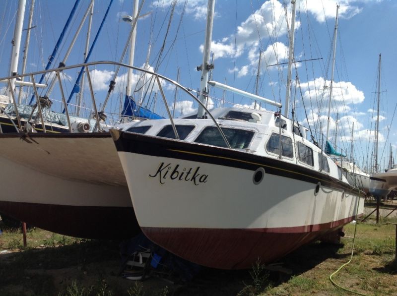 motor sailer catamaran for sale