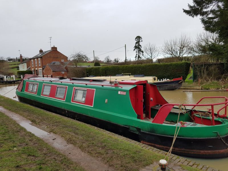 45' Steel Narrowboat Project Boat Needing Work Barge Boat Salvage Live ...