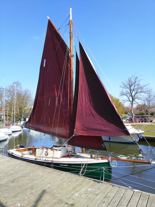 gaff rig sailboat for sale