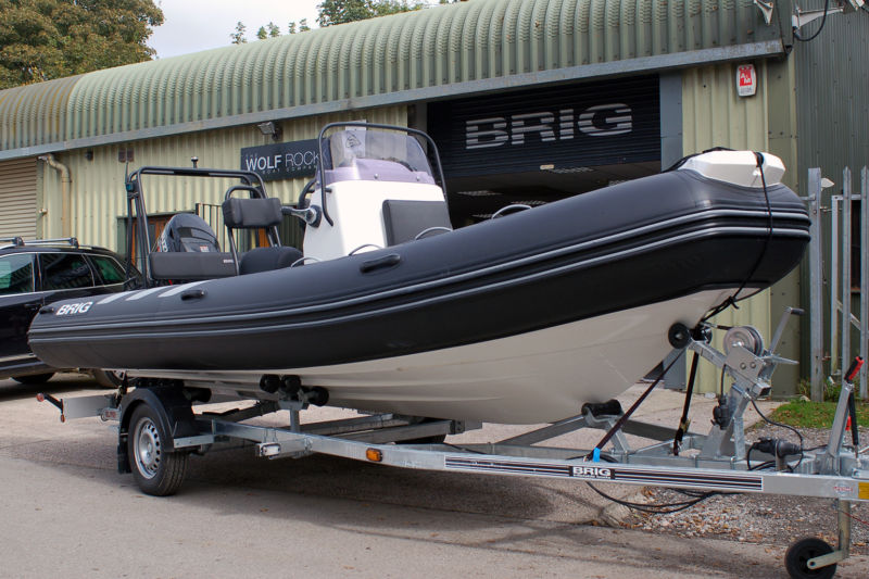 Brig Navigator 570 (2016) Rib Boat - Suzuki 90hp - Very Low Hours - Px ...