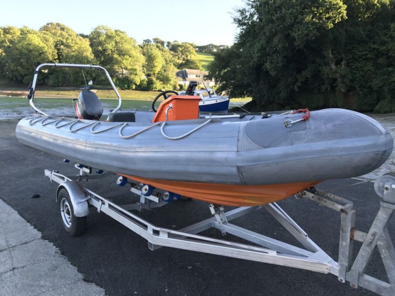 Avon Searider 5.4 Rib Boat For Sale From United Kingdom