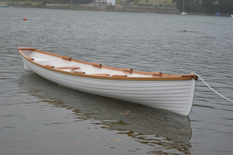 skur pioneer 18ft family rowing boat, mini gig new build