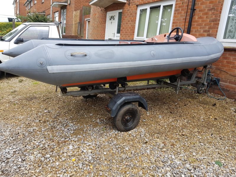 Avon Searider 4.2 Metre Rib Dinghy Boat For Sale From United Kingdom