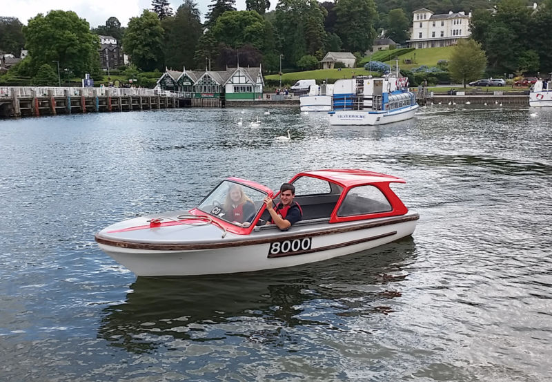 Electric Day Boat. Ex Windermere Hire Boat, 10 Available for sale from