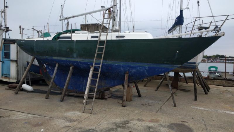 Rustler 31 Sailing Boat Yacht Sloop Long Full Deep Keel Brand New ...