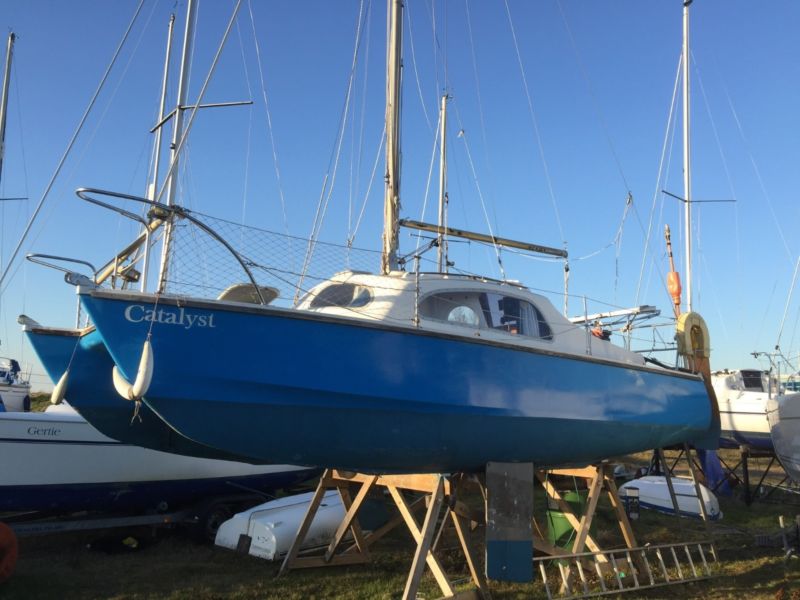 Hirondelle Mk 1 Catamaran In Superb Sail Away Condition For Sale From United Kingdom