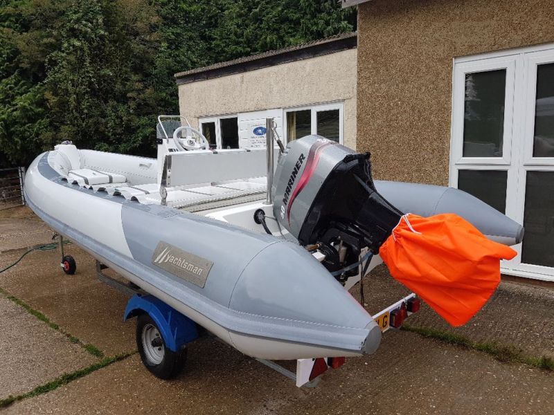 5m Rib With 50hp Mariner for sale from United Kingdom