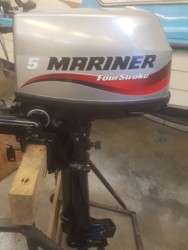 Mariner 5 Hp Four Stroke Long Shaft Outboard for sale from United Kingdom