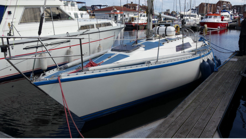 34 ft sailing yacht for sale