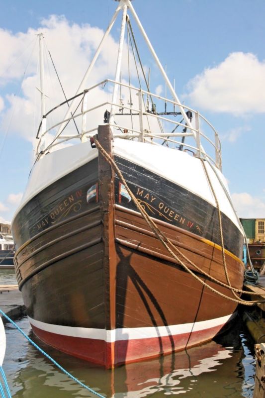 Classic Wooden Trawler Houseboat Liveaboard 55ft Mfv For Sale From United Kingdom