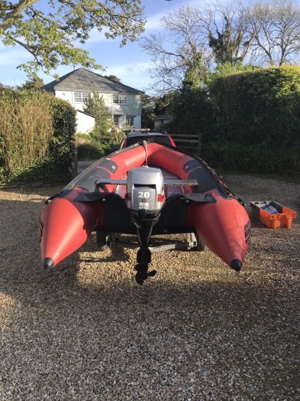 4m Inflatable Quicksilver Sib for sale from United Kingdom