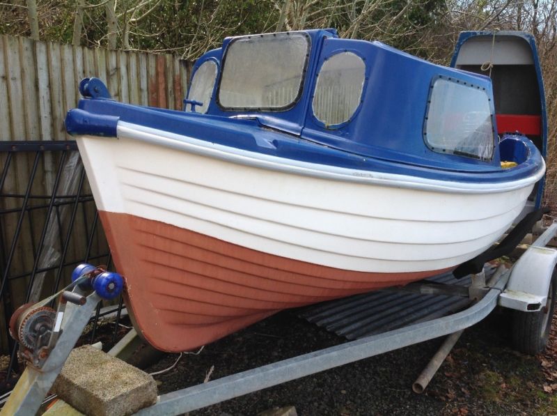 Arran 16ft Fishing Boat With Outboard And Trailer for sale from United ...