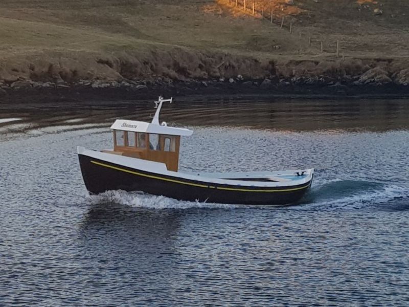 Traditional Shetland Model Boat Classic In Excellent Condition for sale ...