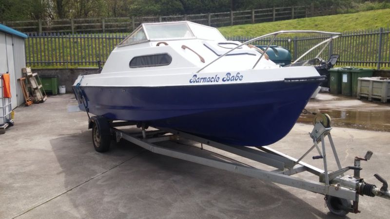 Shetland 535 Suntrip 18 Foot Day Fishing Boat for sale for 