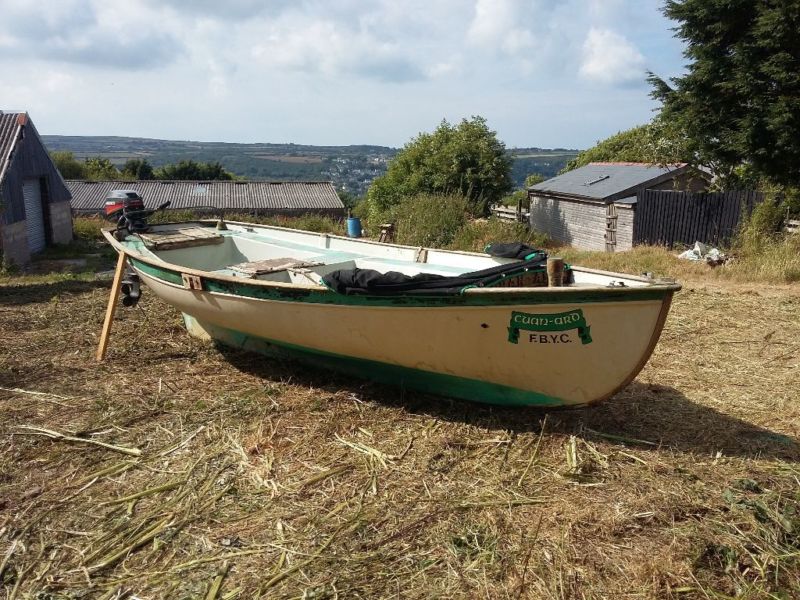 17 6 X 6 6 Open Fishing Rowing Boat . for sale from United Kingdom