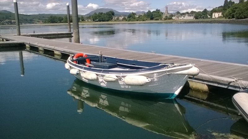 Fishing boat,clinker,diesel,inboard,open,boat,fiberglass ...