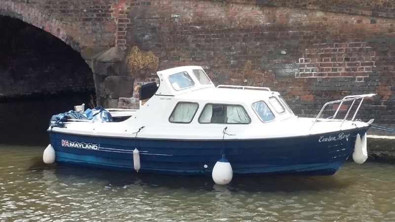 Mayland 18 River Cruiser Boat Cabin Cruiser 2 Berth for ...