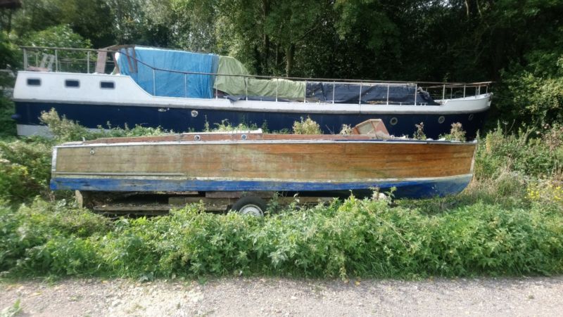 1920's chris craft cadet triple cockpit project rare