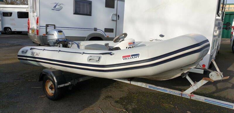 Valiant D380 Rib On Trailer With Honda 15hp Motor for sale from United ...