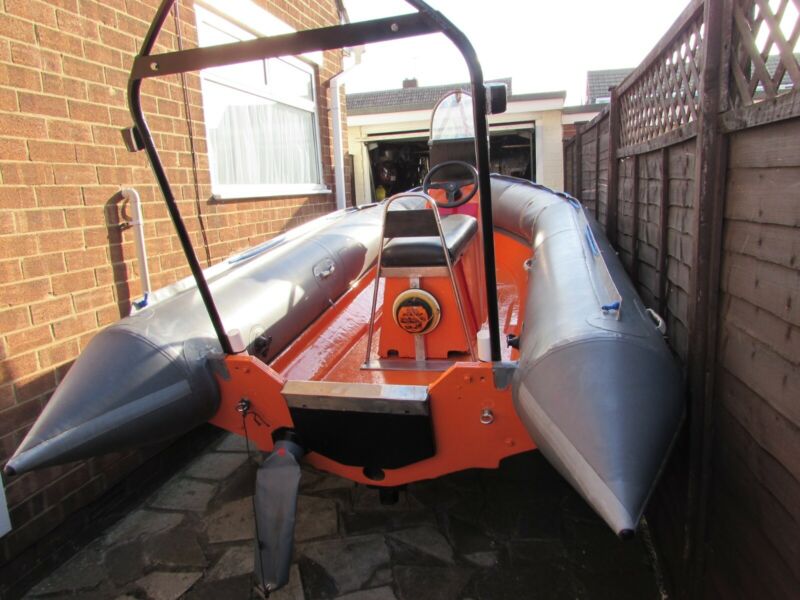 Inflatable Avon Rib 4 Boat With Trailer for sale for Â£800 