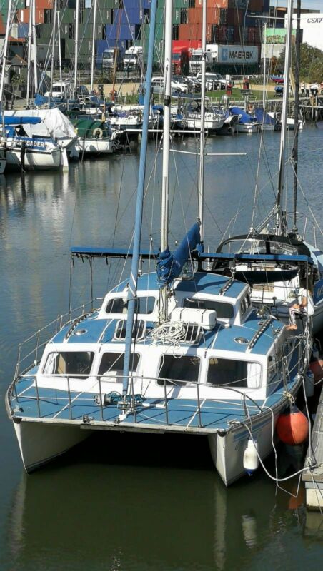 Catamaran Motor Sailing Boat Amazon 28 for sale from United Kingdom