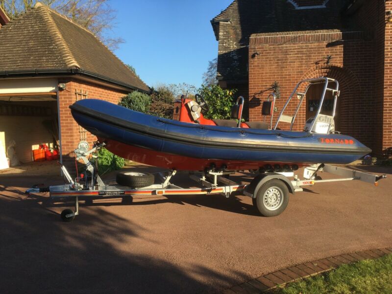 5m Tornado Rib, Honda 60HP Outboard for sale from United Kingdom