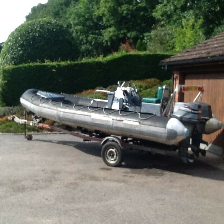 5.4 Metre Rib. Twin 40Hp Engines. for sale from United Kingdom