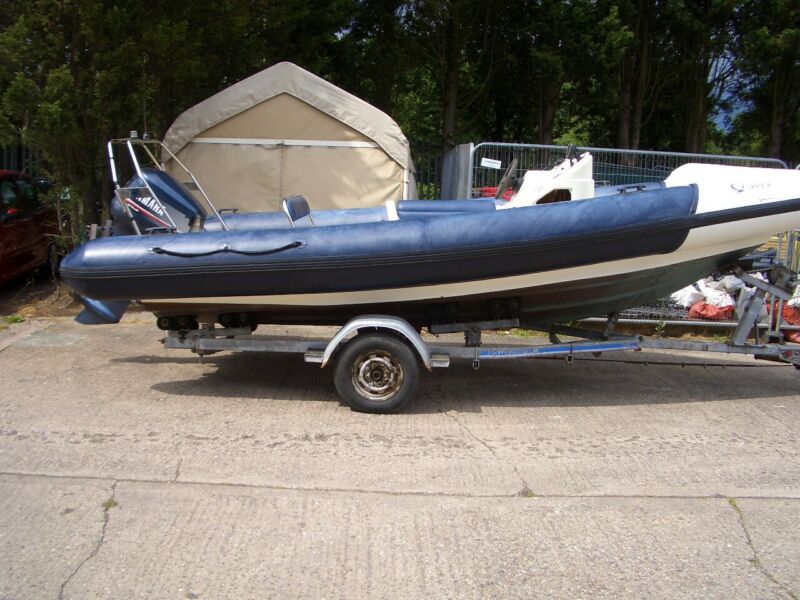 Osprey XR20 Rib Rigid Inflatable Boat With Yamaha 115HP And Trailer for ...