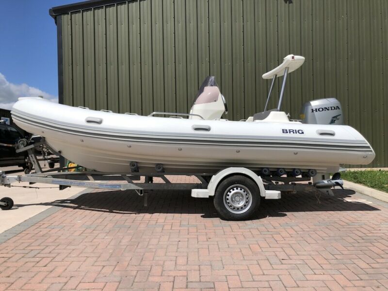 Brig Eagle 500 Htc Rib Boat – Honda 75 Hp Outboard – Trailer for sale ...