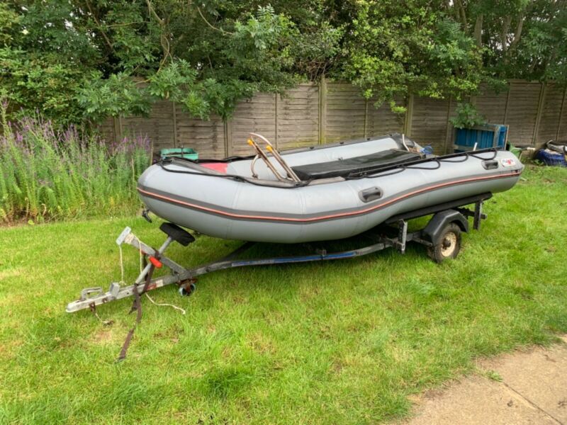 Avon Supersport S4-00 Rib Boat And Trailer for sale from United Kingdom