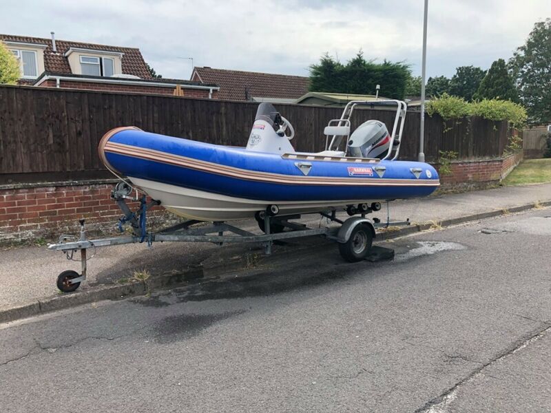 Narwhal H-450 Boat / Rib With 50hp Mariner for sale from United Kingdom