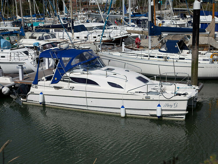 motor catamaran for sale uk