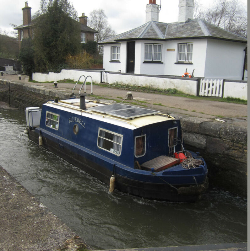 23' Springer 'waterbug' Steel Narrowboat With 9.9hp Honda Outboard, 2+1 ...