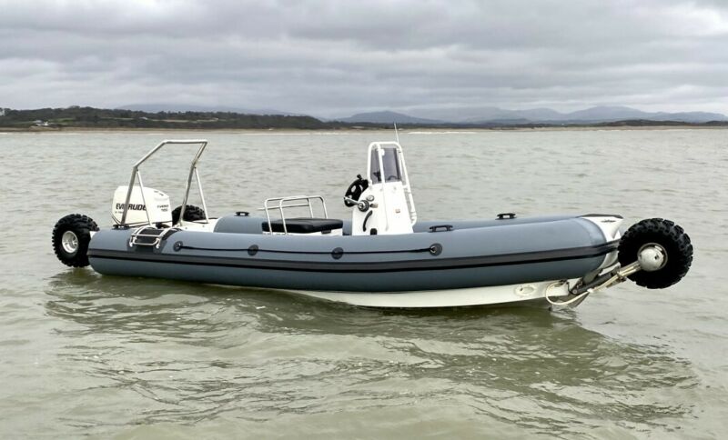 Sealegs 7.1 Amphibious Rib 3x3 Evinrude 150hp 2011, Nationwide Delivery ...