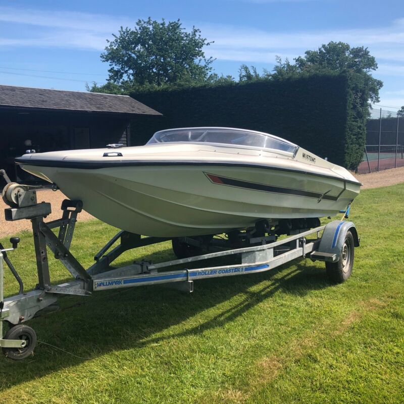 Mustang Speed Boat & Trailer for sale from United Kingdom