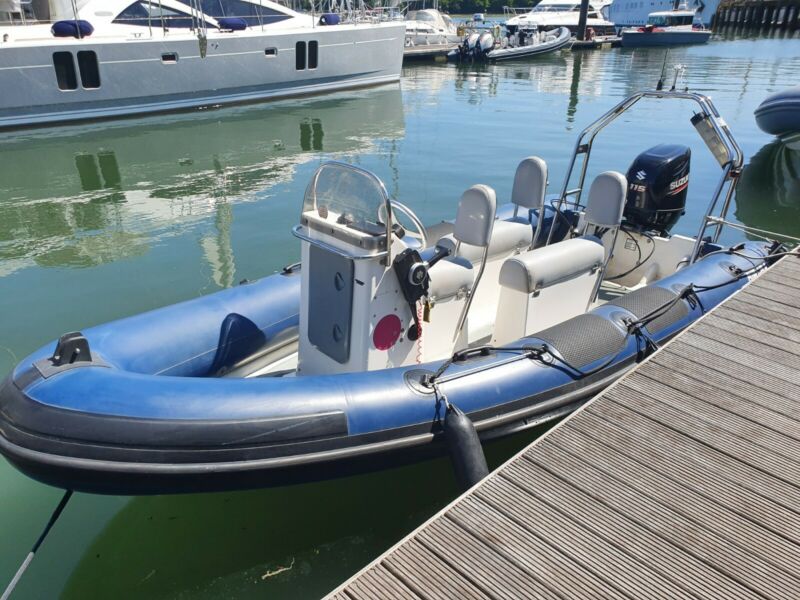 Ribcraft 585 Rib Boat for sale from United Kingdom