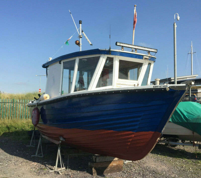 24ft Clinker Fishing Boat for sale from United Kingdom