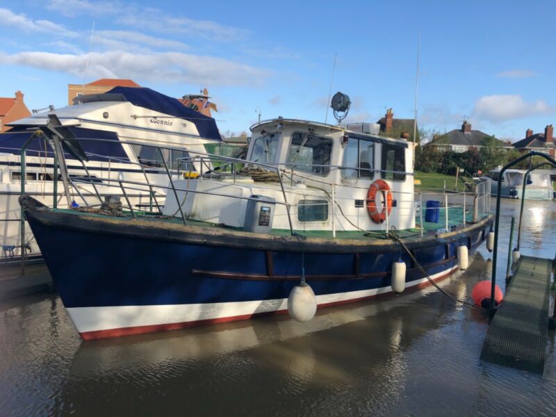 Fishing Boat Cheverton 38 Twin Diesel For Sale From United Kingdom