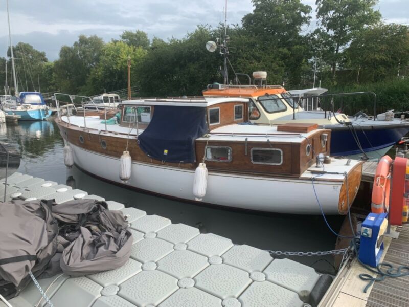 Silverette Classic 1934 Wooden Motor Cruiser for sale from United Kingdom