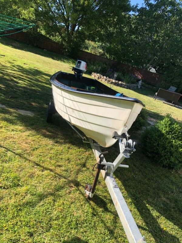 14ft Boat, Out Board And Trailer for sale from United Kingdom