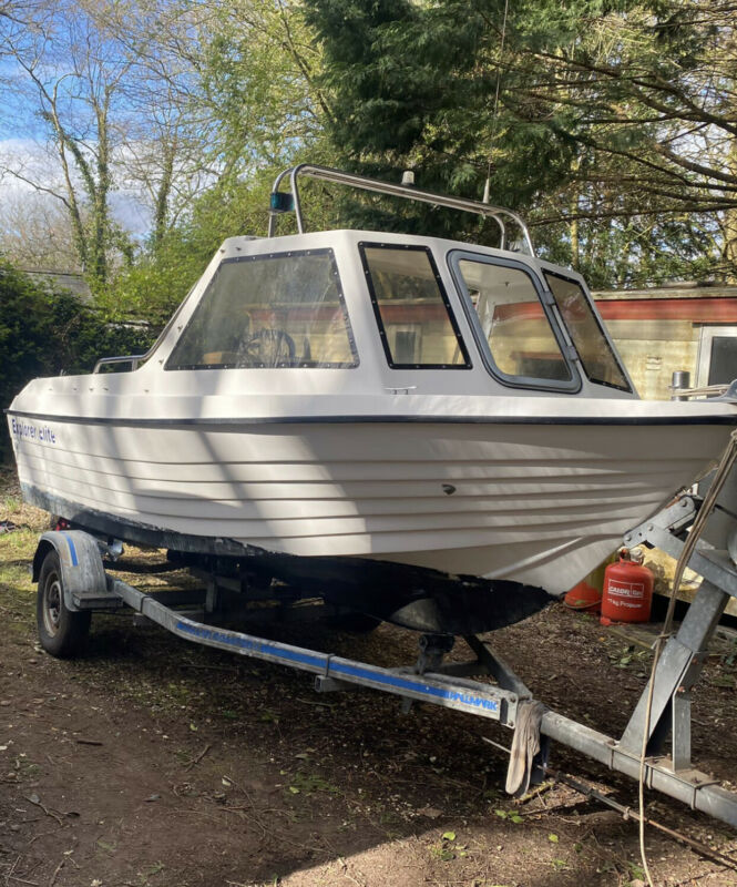 Explorer Elite 165 20051 Previous Owner Evinrude E Tec 75 Trailer ...