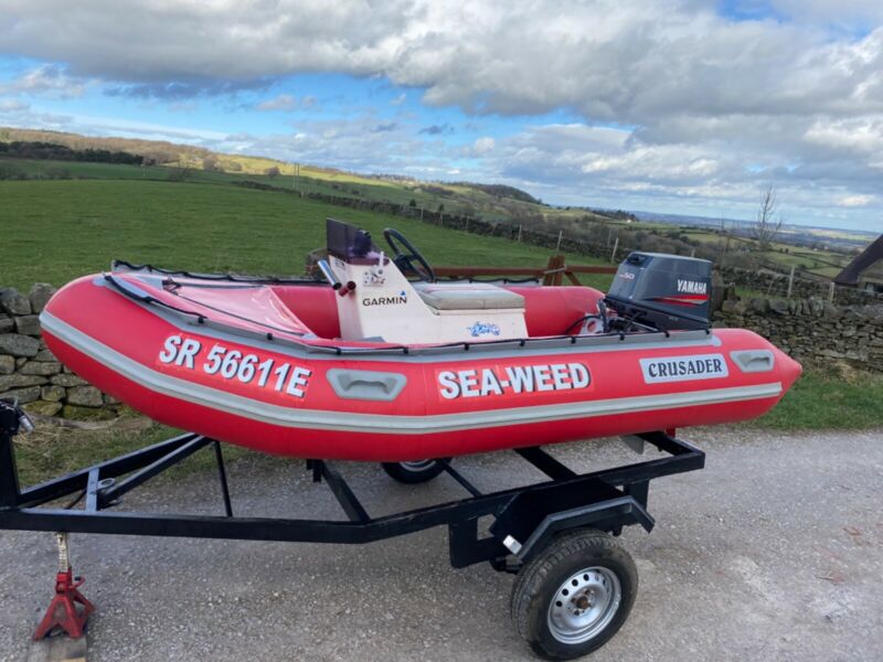 Yamaha 50 Hp Rib Rigid Inflatable Boat With Outboard Speed for sale ...