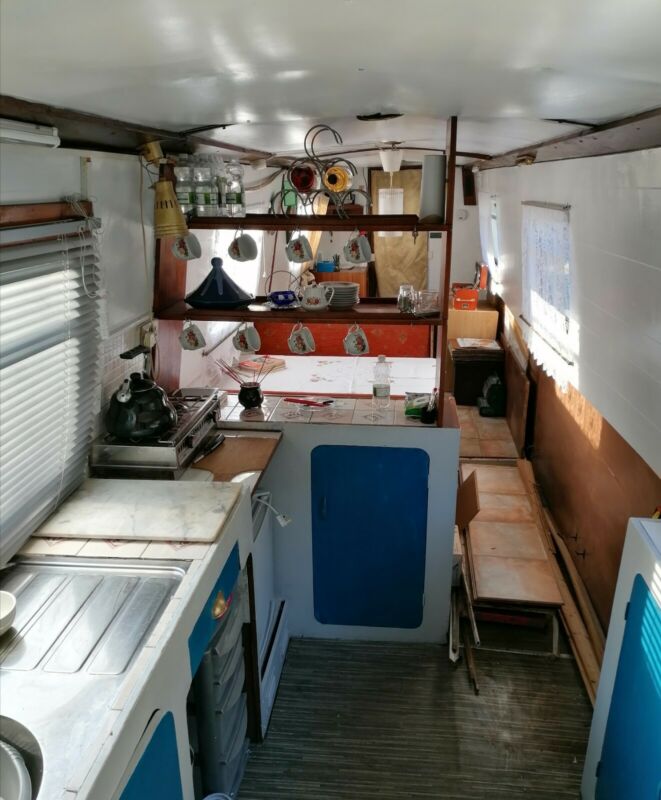 50 Ft Narrowboat Project Houseboat For Sale for sale from United Kingdom