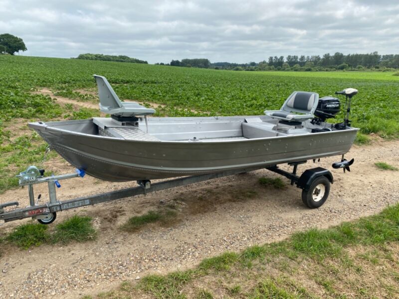 Sea Nymph 12ft Aluminium Fishing/day Boat Package for sale from United ...