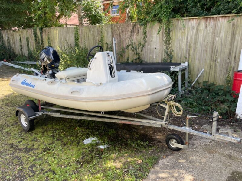 3.2m Rib With 9.8hp Tohatsu Engine for sale from United Kingdom