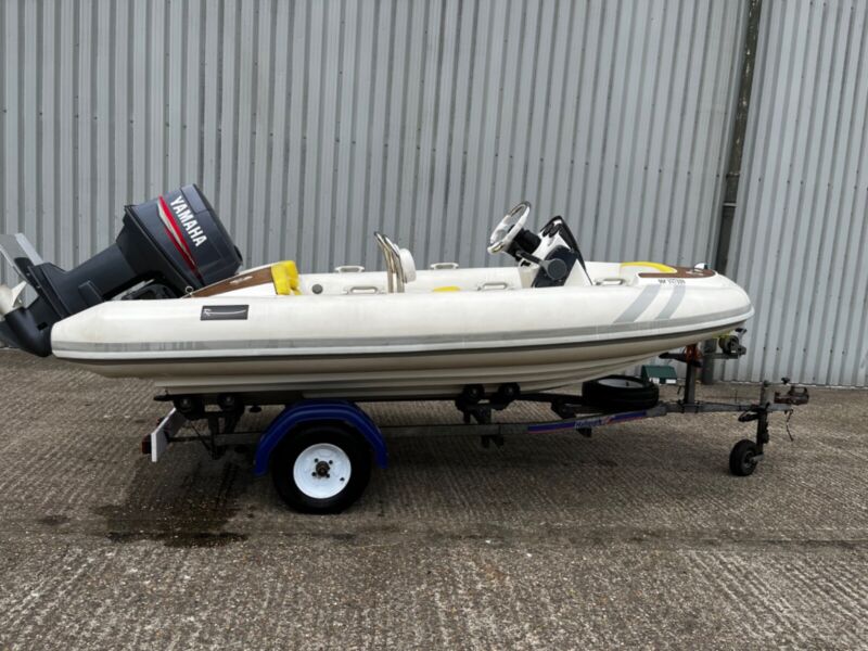 Flatacraft Tenderlux 3.9m Rib. 60hp Yamaha For Sale From United Kingdom